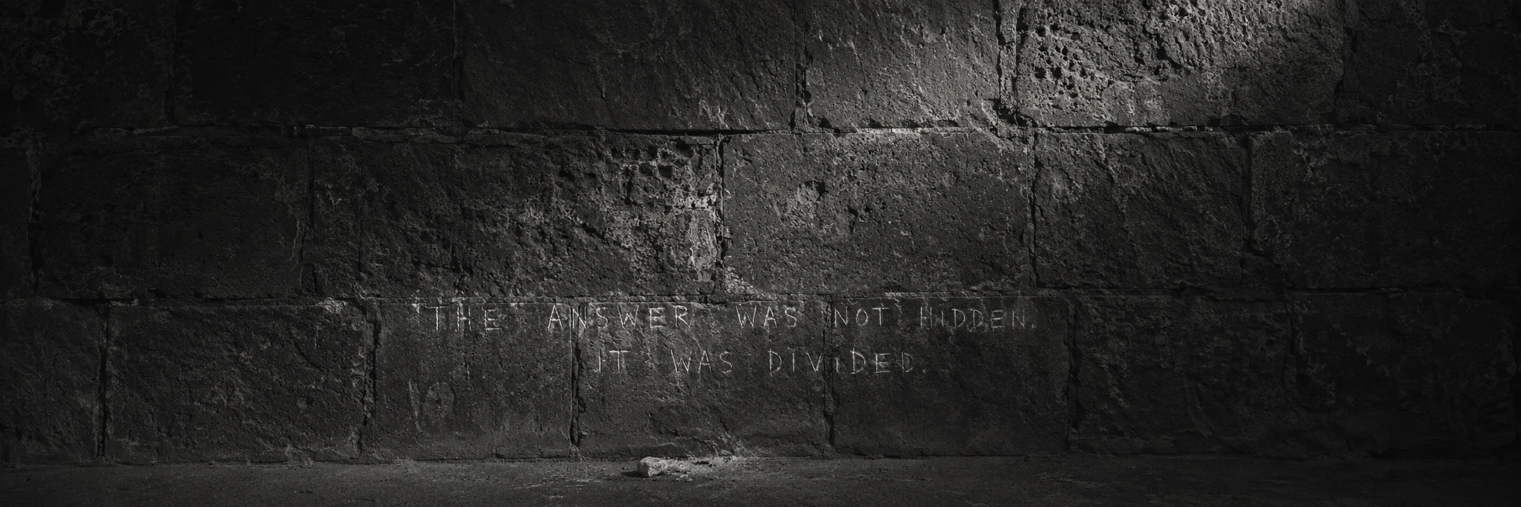 The answer was not hidden. It was divided.